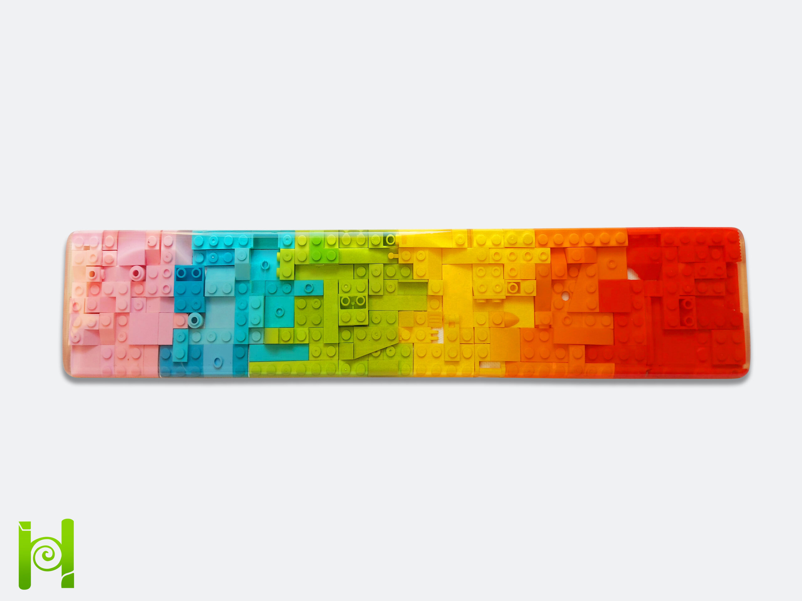 Rådne Nord Vest indtryk Lego keyboard Wrist rest TKL 36×7.5cm – Moon Key